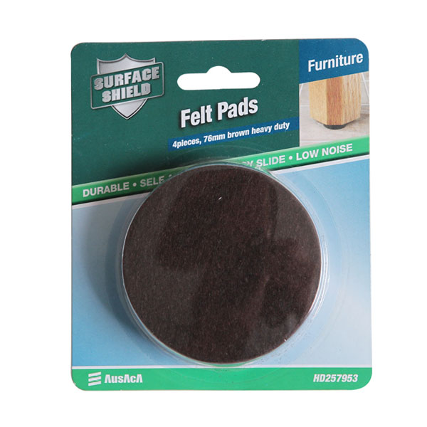 Alas Kaki Felt Hitam